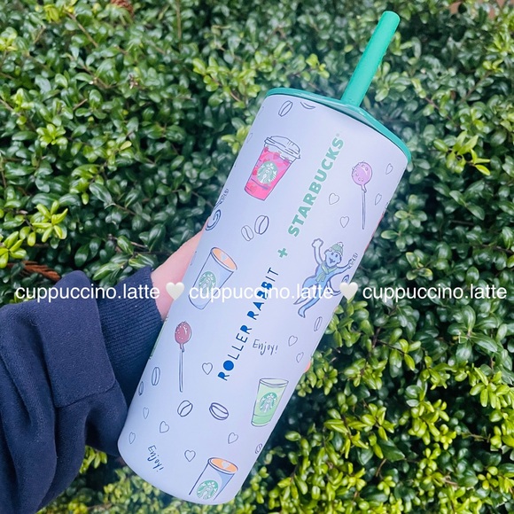 Starbucks Accessories - LAST ONE✨Starbucks x Roller Rabbit ‘Coffeehouse Bonanza’ Stainless Steel Tumbler